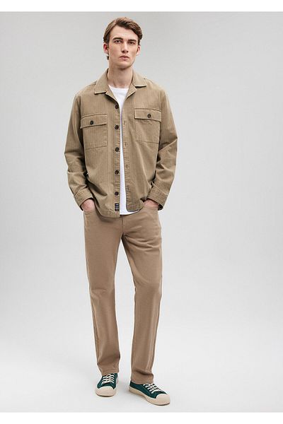 Mavi Martin Dark Beige Comfort Gabardine kalhoty 0037832492