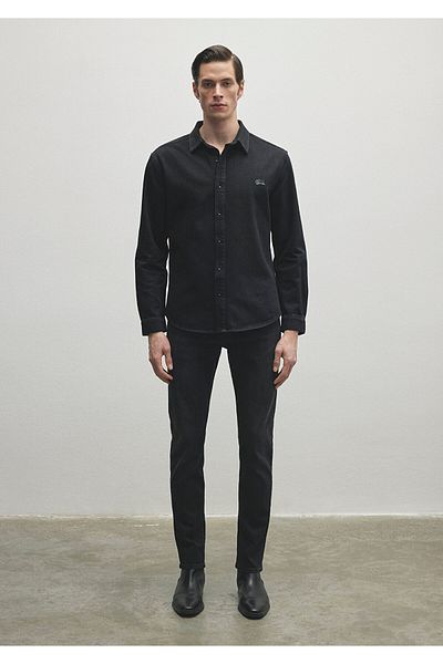Mavi Koszula dżinsowa Roy Lux Czarna Antracytowa Slim Fit / Slim Cut 0210496-82410