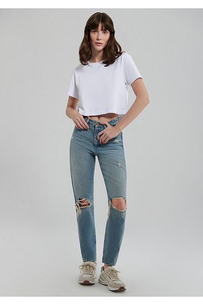 Mavi Kalhoty Indigo Si Jean – roztrhané, Star 90s Model101077-85157
