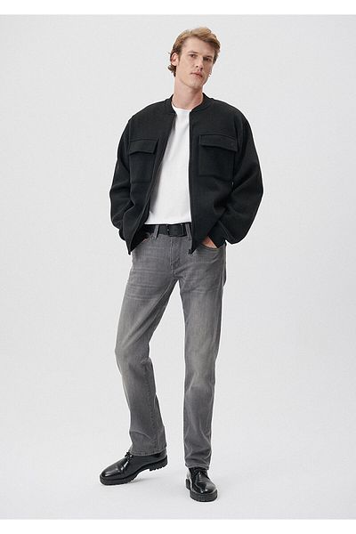 Mavi Hunter Schwarz Hellgraue Jeanshose 0020232195
