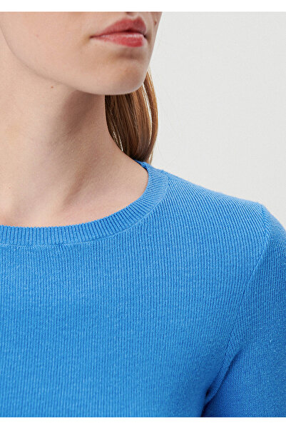 Mavi Kazak Fitted / Vücuda Oturan Kesim 171367-70858