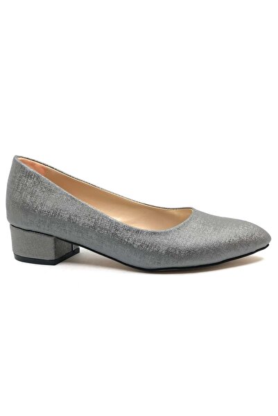 Kids Club Shoes Mehtap ženske klasične cipele sa petom od 4 cm PLATINUM