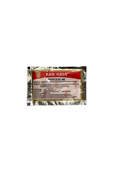 Krk Gıda Boyası 9 Gr. Kırmızı - Ponceau 4r