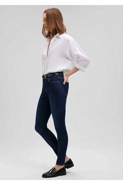 Mavi Pantaloni jeans Alissa Gold Premium albastru închis1067883648