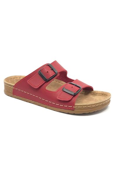 Kids Club Shoes Aryan 20-972 Papuci Ortopedici Femei ROȘU
