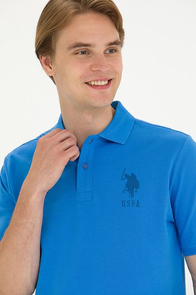 U.S. Polo Assn. Ανδρικό μπλουζάκι Saks Polo Neck 50263420-VR045
