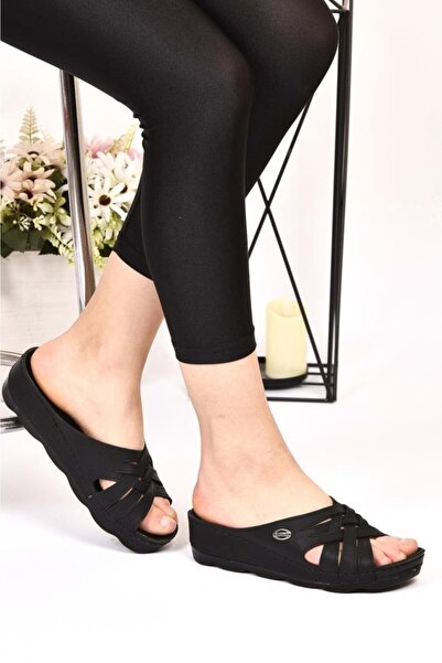 Kids Club Shoes Aryan D.r Рекомендовані ортопедичні жіночі капці ЧОРНІ