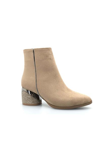 Kids Club Shoes Feles Stone Heeled Classic Γυναικείες Μπότες MINK