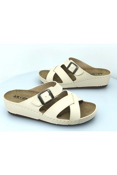 Kids Club Shoes Aryan 09-381 Γυναικείες ορθοπεδικές παντόφλες ΜΠΕΖ