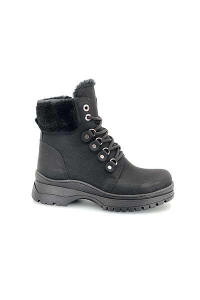Kids Club Shoes Mehtap Wool Γυναικείες Μπότες Χιονιού ΜΑΥΡΟ