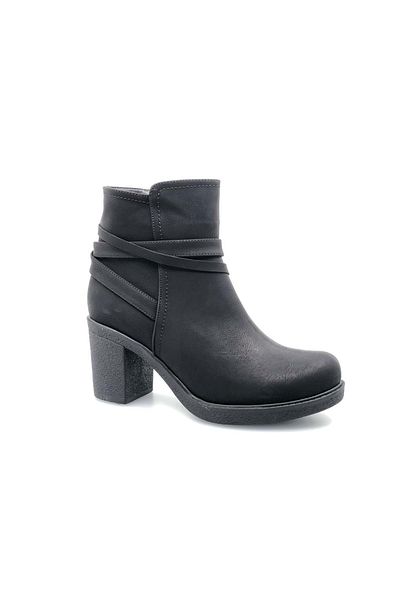 Kids Club Shoes Γυναικείες μπότες Ayakdaş με κοντό τακούνι