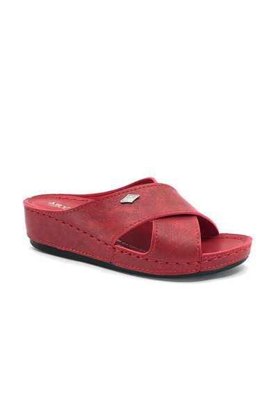 Kids Club Shoes Aryan 09-063 Papuci Ortopedici damă ROSII