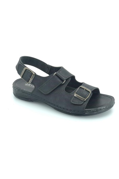 Kids Club Shoes Aryan 12-006 Muške ortopedske Sandale CRNE