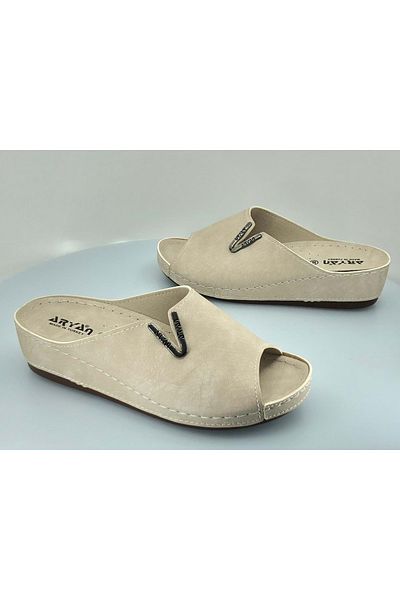 Kids Club Shoes Aryan 09-292 Γυναικείες ορθοπεδικές παντόφλες ΜΠΕΖ