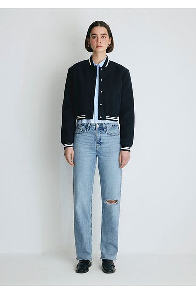 Mavi Barcelona ColleGe IndiGo Si Jeans Hose im Schattierungs- und Zerrissen-Look - 101047 -85269