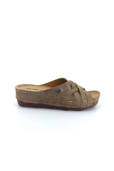 Kids Club Shoes Aryan D.r Προτεινόμενες Ορθοπεδικές Γυναικείες Παντόφλες MINK