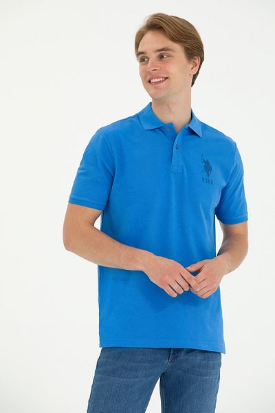 U.S. Polo Assn. Ανδρικό μπλουζάκι Saks Polo Neck 50263420-VR045