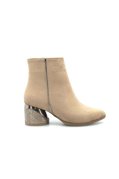 Kids Club Shoes Feles Stone Heeled Classic Γυναικείες Μπότες MINK