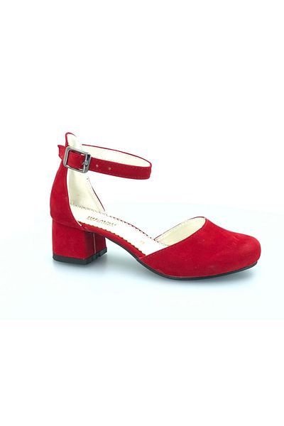 Kids Club Shoes İremsu 2811 Pantofi pentru fete, cu toc, roșu