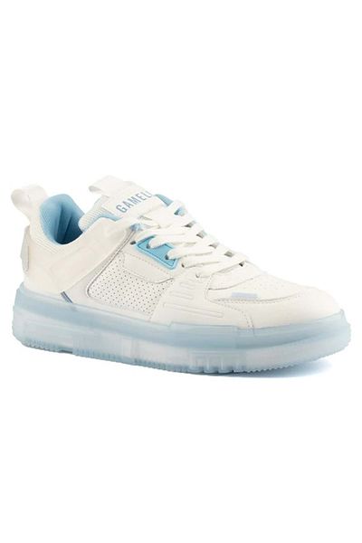 GAMELU Ανδρικά αθλητικά παπούτσια Frey Air Force Model Λευκό-μπλε