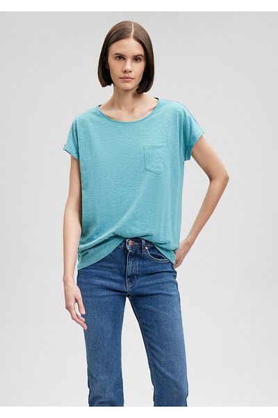 Mavi Tricou de bază cu buzunar evazat - Fit165846-71778