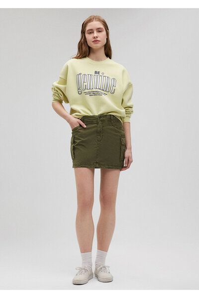 Mavi Χακί Μίνι Φούστα1310442-80714