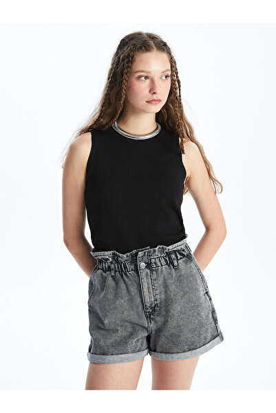 LC Waikiki LW - Γυναικείο μονόχρωμο πλεκτό με λαιμόκοψη