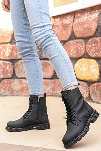 Kids Club Shoes Жіночі черевики Feles POSTAL ЧОРНІ МАТОВІ