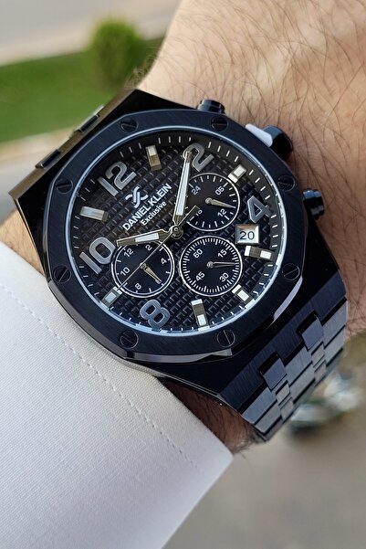 Daniel Klein Rakamları Gri Kordonu Siyah Renk Ayarlanabilir Kordonlu Fonksiyo...