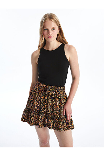 LC Waikiki Γυναικείο μπλουζάκι με λαιμόκοψη Özmarka New Season