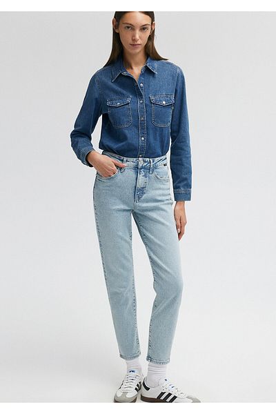 Mavi Pantaloni Cindy All Blue de damă, albastru deschis 100277 -86452