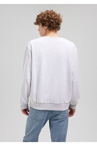 Mavi Základní mikina Crew Neck Grey 0S10127-85438