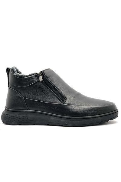 Kids Club Shoes Hammer Jack 818-8123-M Μαύρες ανδρικές μπότες - μαλλί εσωτερικά