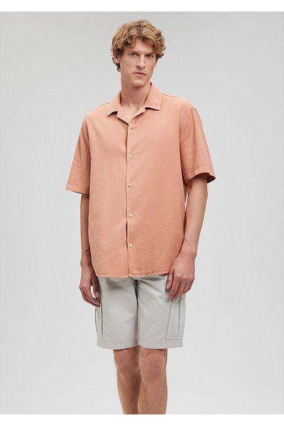 Mavi Orange Shirt Loose Fit / Loose Relaxed Cut 0210832 -70438