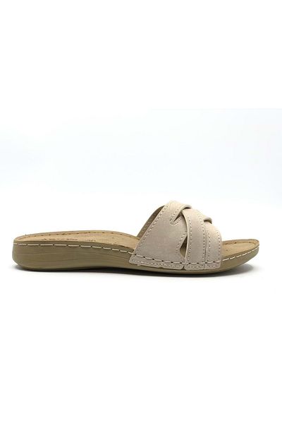 Kids Club Shoes Aryan 11-901 D.r Προτεινόμενες Ορθοπεδικές Γυναικείες Παντόφλες ΜΠΕΖ