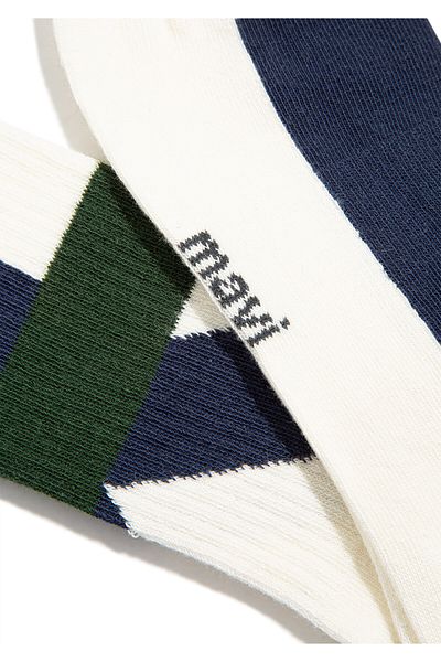 Mavi White Socket Socks0911358-34523