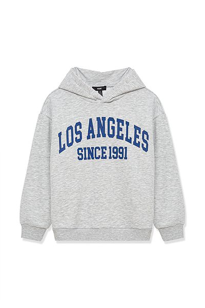 Mavi Šedá mikina s potiskem Los Angeles – 6s10040-85438