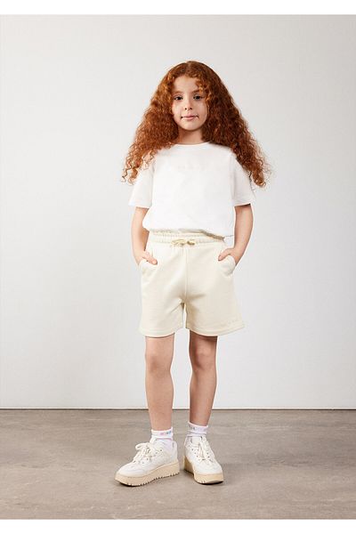Mavi Organic Cotton Beige Basic Shorts7410001-70055