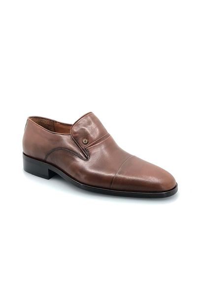 KOCAMANLAR Aronay 437 Jurdan Leather Shoes Ανδρικά Κλασικά Παπούτσια Tan