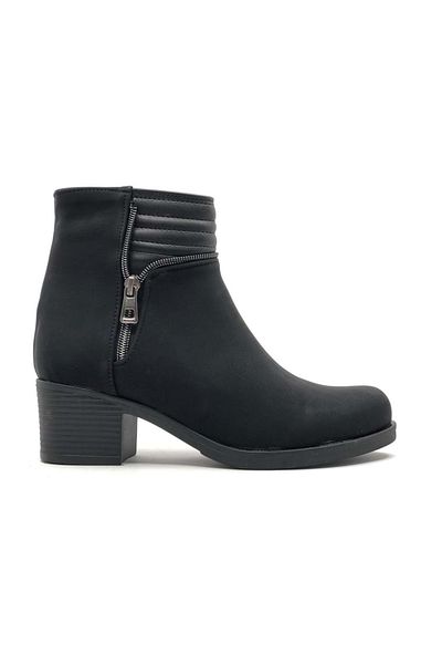 Kids Club Shoes Ayakdaş 2009 Γυναικείες μπότες με τακούνι ΜΑΥΡΟ