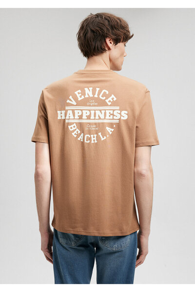 Mavi Μπλουζάκι με στάμπα καφέ Loose Fit / Loose Relaxed Fit0612062-82337