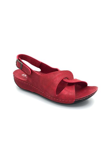 KOCAMANLAR Aryan 54-460 Women's Orthopedic Sandals Red