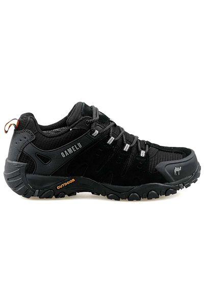 Kocamanlar Ayakkabı Gamelu Fight Waterproof Waterproof Rubber Sole Outdoor Men's Sports Shoes BLACK