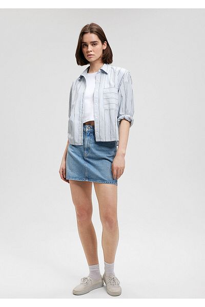 Mavi Fusta Bailey All Blue Shaded Indigo Si Jean 1310204 -87098