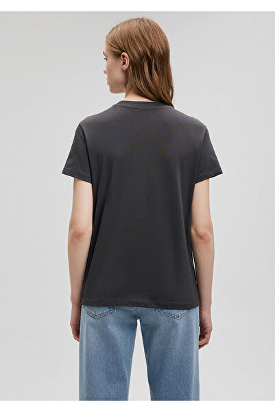 Mavi Anthracite Butterfly Printed Slim Fit T-Shirt -1612436-70087