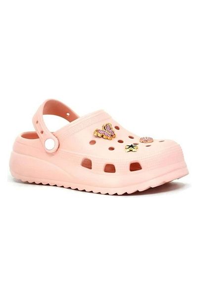 Kids Club Shoes Sonimix EZ0129-01 Sabo Παντόφλες Doctor and Nurse - Χοντρή σόλα Ορθοπεδικές Γυναικείες Παντόφλες ΡΟΖ