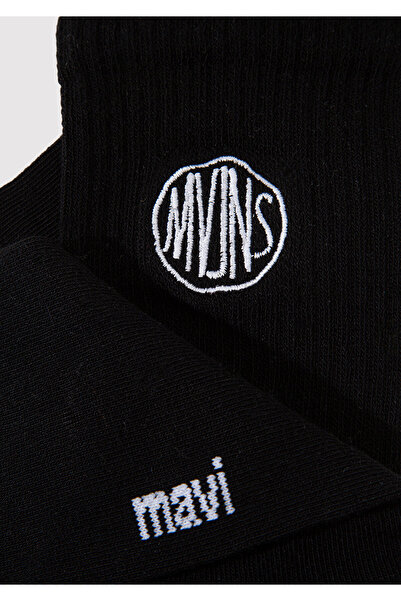 Mavi Black Mvjns Logo Socks - 0911590 -900