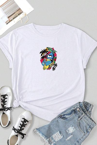 uyguntarz Tricou unisex cu imprimeu Crazy Banana