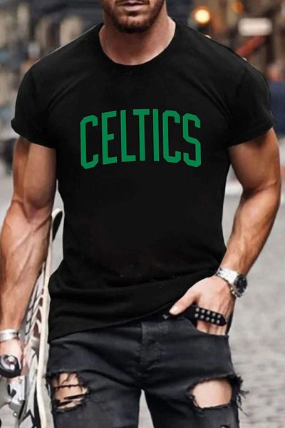 uyguntarz Μπλουζάκι Unisex Celtics Printed