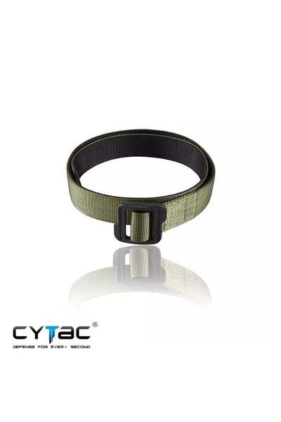 Cytac حزام أخضر تكتيكي بطبقة مزدوجة 1.5 بوصة